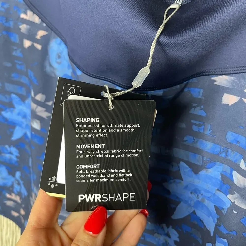 PUMA PWRShape Blue Floral Golf Skirt Skort XS